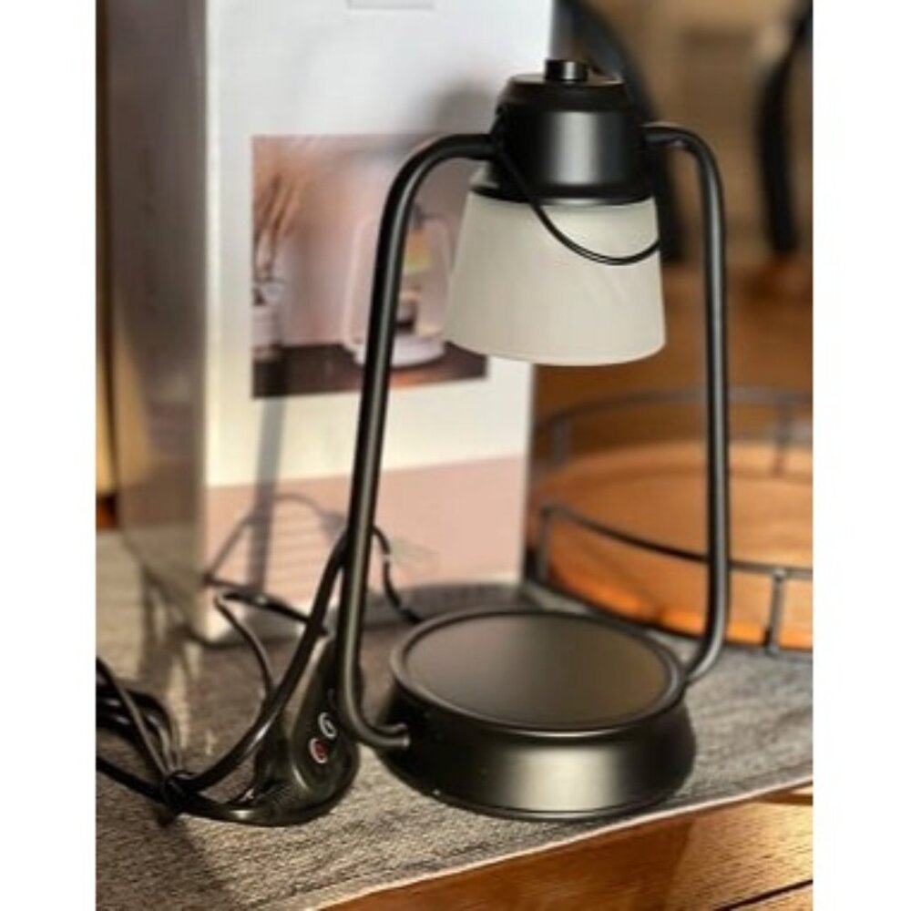 New Candle Warmer Lamp Dimmable Timer: Electric Metal Top Down Light Heat